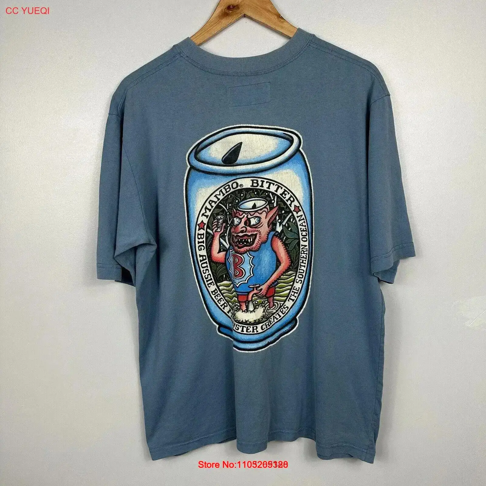 Vintage Fashion Jersey - Vintage Mambo T Shirt 1999 Beer