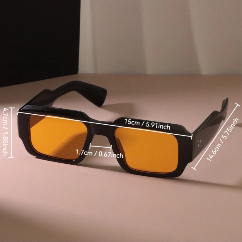 Retro Square Sunglasses Women  - Vintage Fashion Enthusiasts 评论和价格