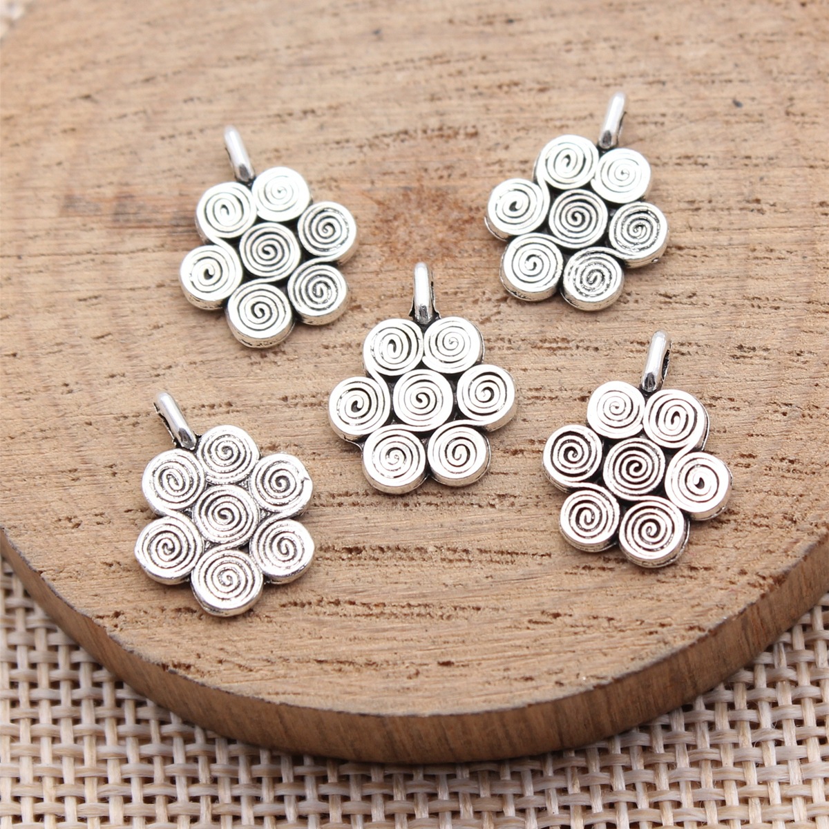 40pcs 15x12mm(0.59x0.47inch) A - Vintage Fashion Online 评论和价格