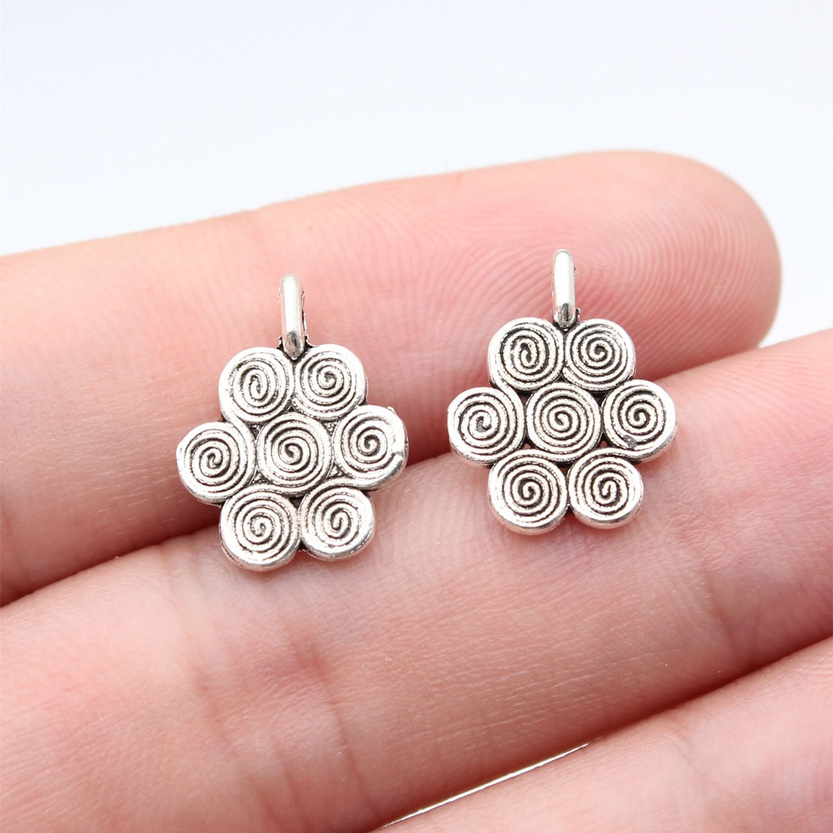 40pcs 15x12mm(0.59x0.47inch) A - Vintage Fashion Online 评论和价格