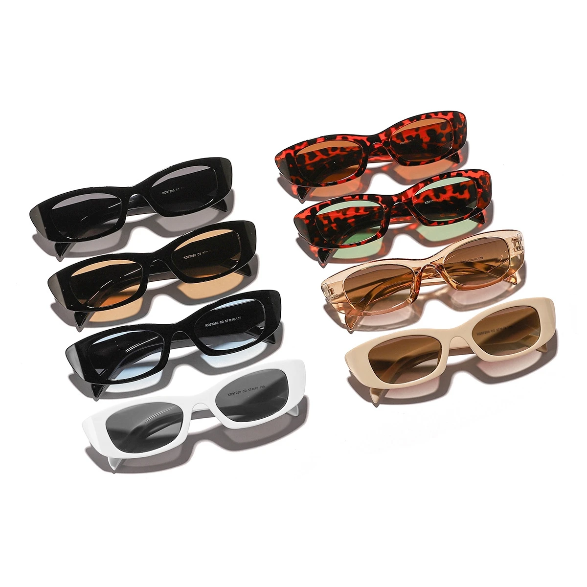 Vintage Small Square Sunglasse - Vintage Fashion Enthusiasts 评论和价格